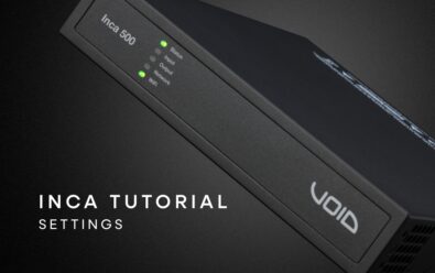 Inca Tutorial - Settings